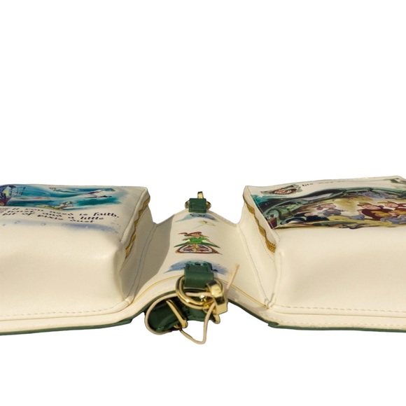 Loungefly Disney Peter Pan Book Satchel Crossbody BNWT - Picture 8 of 16